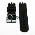 Каучуковый ремешок для часов Swatch YTS712/408/704G RKS-006 - 4